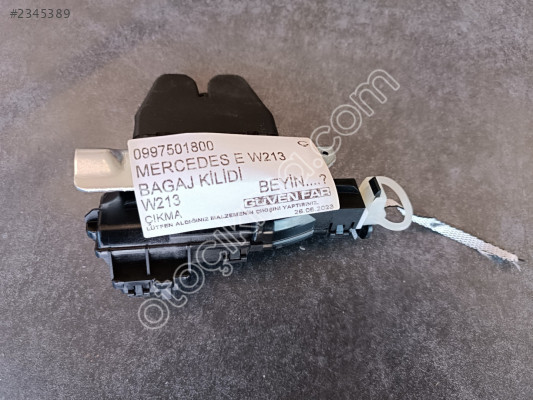 MERCEDES E W213 BAGAJ KİLİDİ 0997501800 Ç