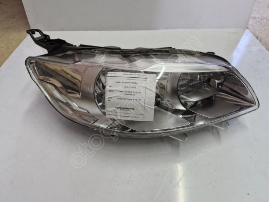 PEUGEOT 301 SAĞ ÖN FAR 2012-2016 SIFIR AYARINDA