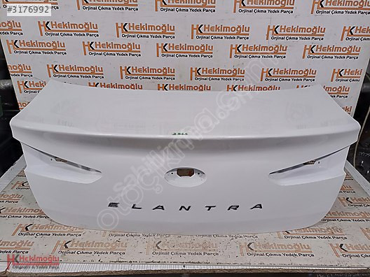 HYUNDAİ ELANTRA BAGAJ KAPAĞI BOYASIZ BEYAZ (GÖÇÜK DÜZELTME YAPI
