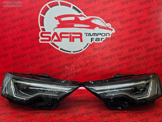 AUDİ A6 C8 ORJİNAL ÇIKMA FAR TAKIMI