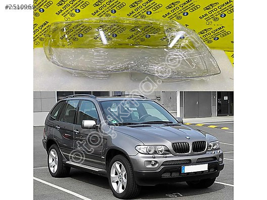 BMW X5-E53 FAR CAMI SAĞ / 2004-07 / @FARRESTORASYONMASLAK