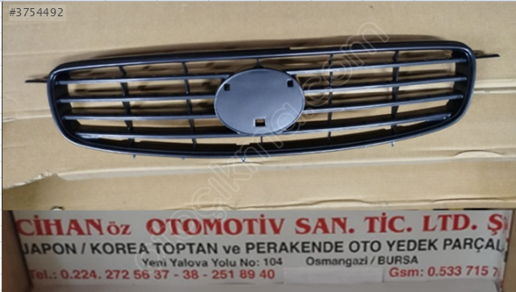 TOYOTA COROLLA PANJUR 2000-2002 SİYAH 53111-02090