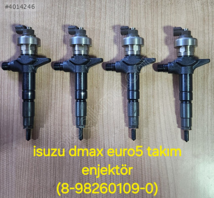 ISUZU DMAX EURO5 TAKIM ENJEKTÖR 75.000 KM DE (8-98260109-0)