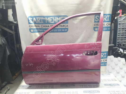 ÇIKMA TOYOTA COROLLA 101 EFSANE KASA SOL ÖN KAPI 2167