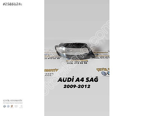 AUDİ A4 2009-2012 SAĞ FAR CAMI