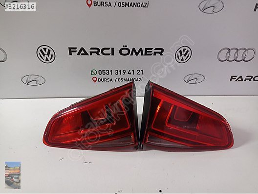 GOLF 7 DIŞ İÇ STOP SAĞ SOL ORJİNAL SÖKME