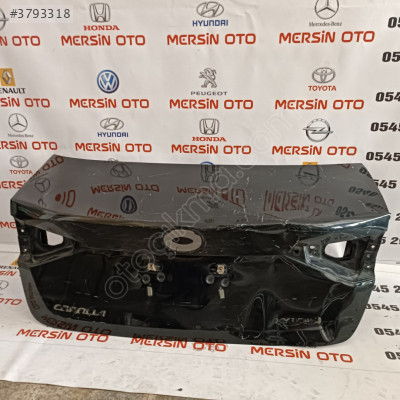Orjinal Çıkma Toyota Corolla Bagaj Kapak - Garantili ve Uygun