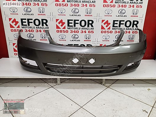 TOYOTA COROLLA SEDAN ÖN TAMPON ÇIKMA ORİJİNAL PARÇA 2002-2007