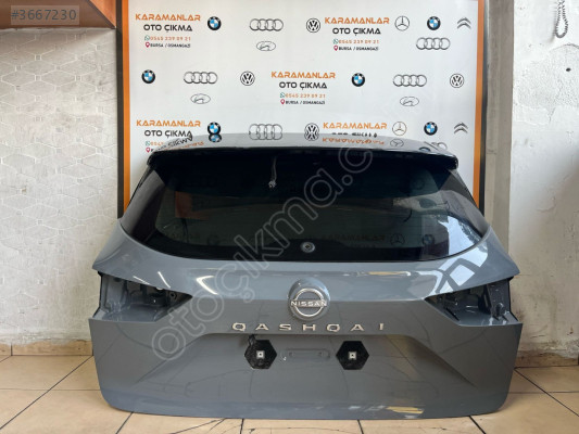 NİSSAN QASHQAİ J12 BAGAJ KAPAĞI ORJİNAL DOLU TESİSATLI