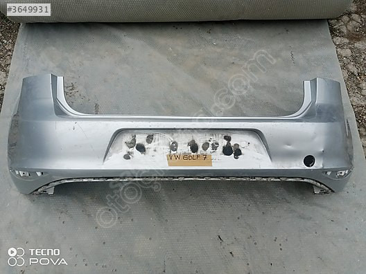 VOLKSWAGEN GOLF 7 ARKA TAMPON ÇIKMA SÖKME YEDEK PARÇA
