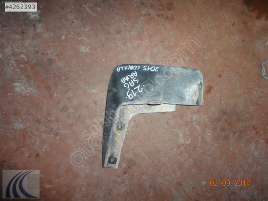 TOYOTA COROLLA 2014 ÇIKMA SAĞ ARKA PAÇALIK