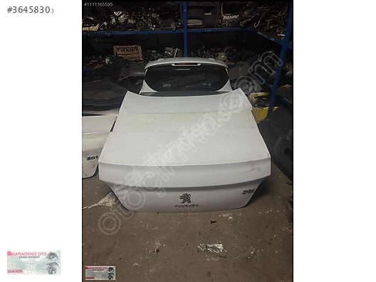 PEUGEOT 301 ORİJİNAL BAGAJ KAPUTU