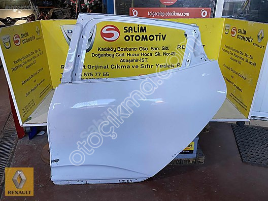 RENAULT CLIO 5 ÇIKMA ORJİNAL SOL ARKA KAPI VE DİĞER PARA