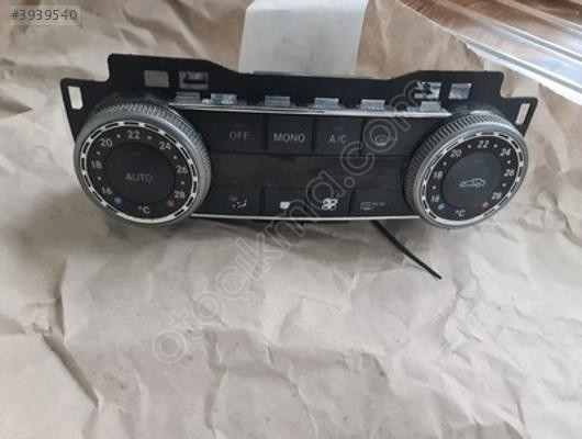 MERCEDES C SERISI ÇIKMA ORJİNAL KLİMA KONTROL PANELİ