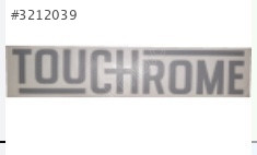 RENAULT STICKER CLUB TOUCHROME YAZI GRI RENAULT  FAN CLUB