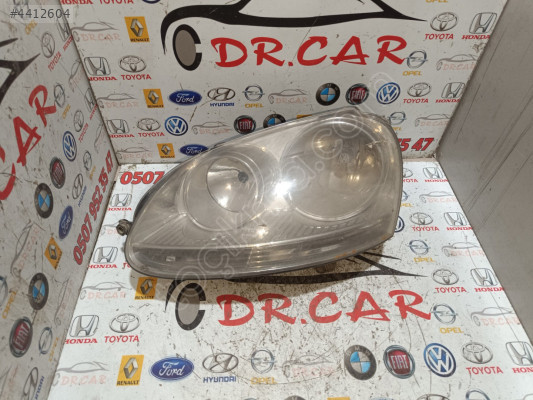 VOLKSWAGEN GOLF 5 JETTA 06-10 SOL ÖN FAR ORJİNAL ÇIKMA PARÇA