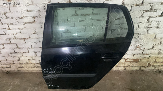 VOLKSWAGEN GOLF 5 SOL ARKA KAPI