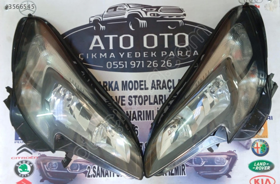 OPEL CORSA E ORJİNAL ÇIKMA SAĞ SOL FAR