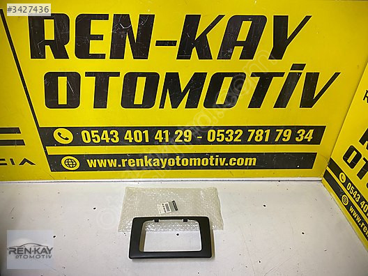 682604062R DACİA DUSTER 2 RADYO ÇERÇEVESİ ORJ SIFIR RENKAY OTO