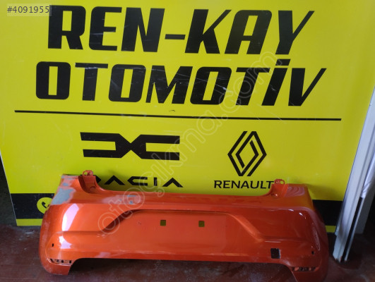 850224339R RENAULT CLİO 5 ARKA TAMPON TURUNCU ORJ RENKAY KOCAELİ