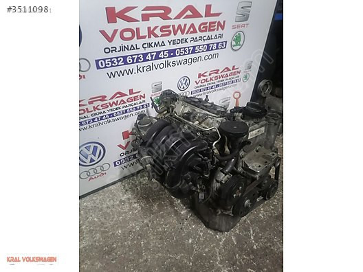 Volkswagen Bora 1.6 16 Valf Bcb Motor Komple