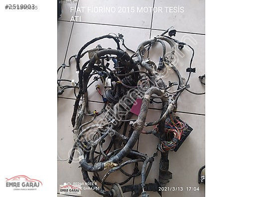 FIORINNO 1,3 EURO 4 MOTOR İÇİ TESİSAT