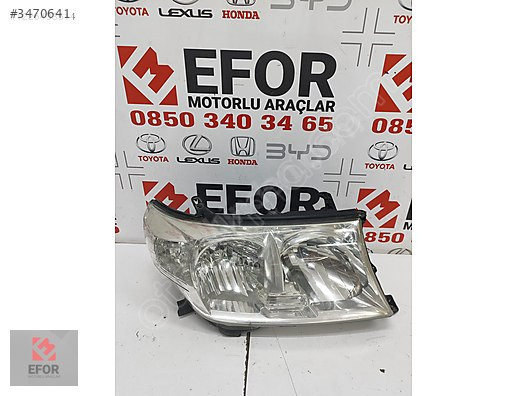 TOYOTA LAND CRUISER SAĞ FAR ORJİNAL ÇIKMA YEDEK PARÇA 10-