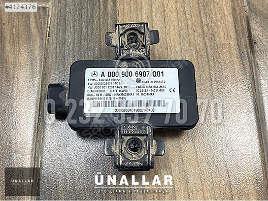 MERCEDES C200 TPMS (TİRE PRESSURE MONİTORİN| ÜNALLAR OTO ÇIKMA |