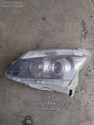 ISUZU D-MAX MERCEKLİ SOL ÖN FAR AZ HASARLI 2012-2017