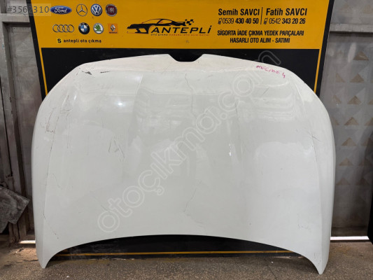 RENAULT MEGANE 4 ÖN KAPUT ÇIKMA ORİJİNAL