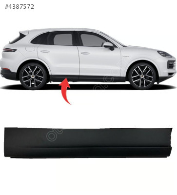 9Y0839096 CAYANNE 2018 KAPI ÇITASI ARKA  SAG PÜTÜRLÜ YÜZEY