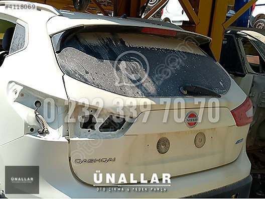 NİSSAN QASHQAİ BAGAJ KAPAĞI ve TÜM AKSAMLAR| ÜNALLAR OTO ÇIKMA |