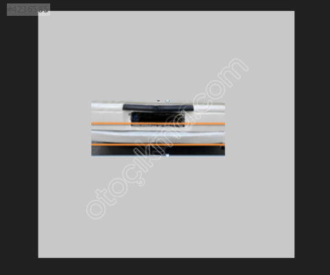 Beyaz Mitsubishi L300 Panelvan Sıfır Arka Tampon