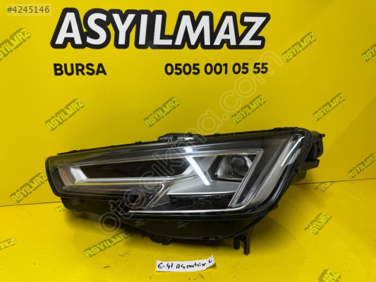 AUDİ A4 SOL FAR (ORJİNAL) MATRİX -
