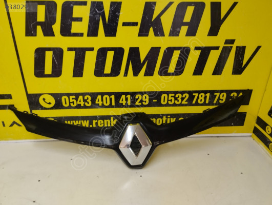 620786224R RENAULT CLİO 5 ÖN PANJUR ÜST KUŞAĞI ORJ SİYAH ÇITALI