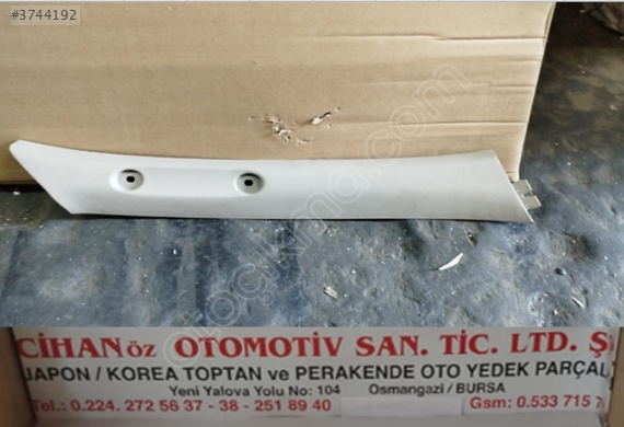 HYUNDAİ H100 ÖN SAĞ İÇ DİREK BAKALİTİ 2004-2012 85820-4F000