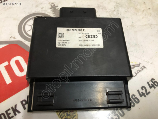 AUDİ A7 VOLTAJ BEYNİ 8K0959663F ORJİNAL