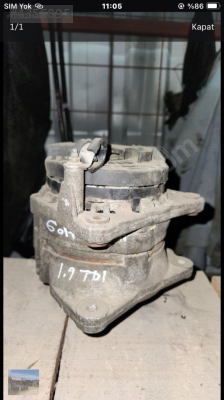 Volkswagen golf 1.9 şarj dinamosu