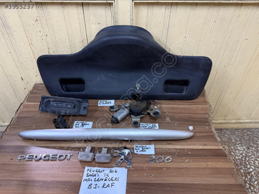 PEUGEOT 206 BAGAJ ÇITASI ORJİNAL ÇIKMA 98-08 MODEK
