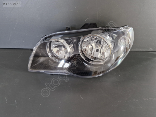 FİAT ALBEA SOL ÖN FAR MOTORLU SİYAH 2005-2007 SIFIR AYARINDA