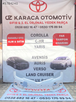 2016-2018 TOYOTA AURIS ÇIKMA ORJINAL ÖN TAMPON