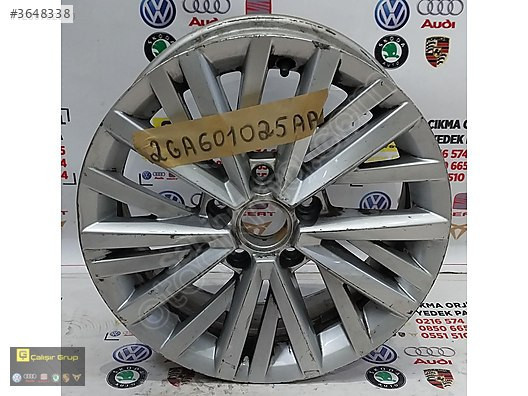 VOLKSWAGEN T-ROC ORJİNAL ÇIKMA JANT OEM 2GA601025AA ÇIKMA SÖKME