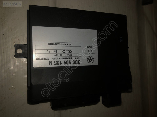 Porsche Cayenne 955 9pa Anahtarsız Giriş Kontrol Modülü 3D0909135