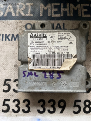 ÇIKMA CİTROEN C5 9665558280 AİRBAG BEYNİ
