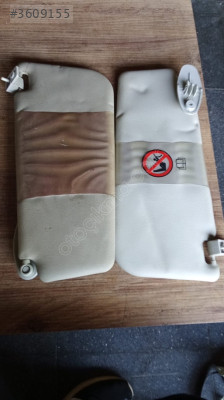Orijinal Sağ-Sol Güneşlik Takımı: 2003-2006 Model Fiat Punto