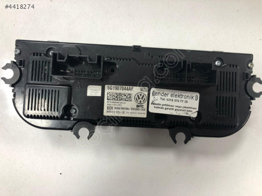 5G1907044AF GOLF 7 KLİMA PANELİ ORJİNAL SIFIR