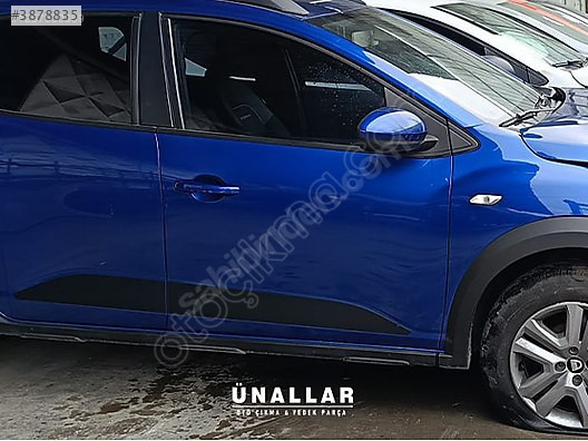 DACİA STEPWAY SAĞ ÖN KAPI ve TÜM AKSAMLARI | ÜNALLAR OTO ÇIKMA |