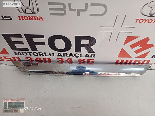 TOYOTA COROLLA ARKA BAGAJ NİKELAJ ÇITASI ÇIKMA ORİJİNAL2013-2016
