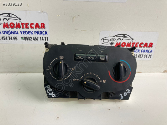 PEUGEOT 307 KLİMA KONTROL PANELİ ORJİNAL ÇIKMA MONTECAR