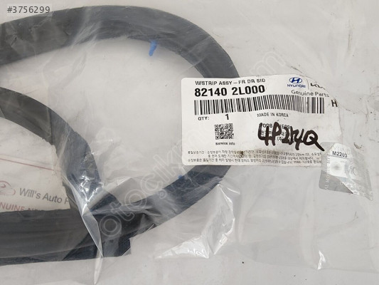 82140-2L000 KAPI FİTİLİ ÖN SAĞ I30